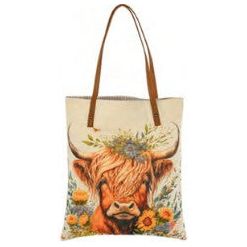Cott N Curls Highlander Flora Bookbag