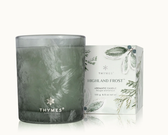 Thymes Highland Frost Boxed Candle