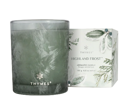 Thymes Highland Frost 6.5 oz Boxed Candle