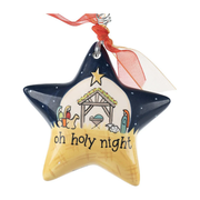 Glory Haus Holy Night Nativity Star Ornament