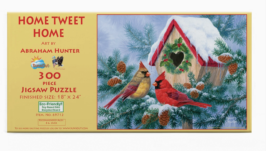 Home Tweet Home 300 Piece Puzzle