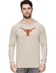 Texas Longhorn Flag & Anthem Men's Victory Performance Long Sleeve Hoodie