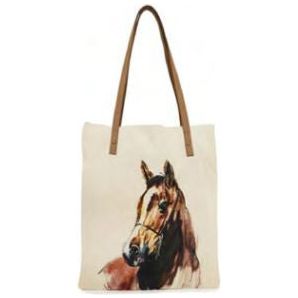 Cott n Curls Horses Bookbag  (701407)