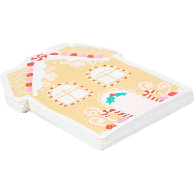 Gibson Kalo Chic Gingerbread House Lunch Napkins