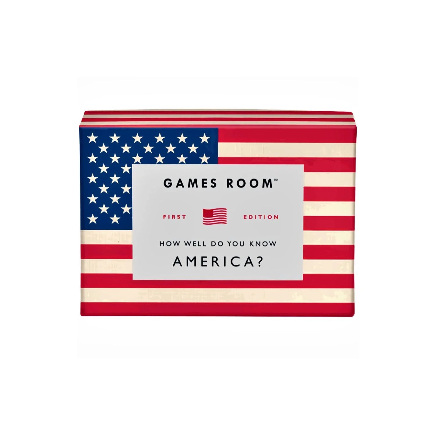 Hachette Games Room How Well Do You Know America Card Game