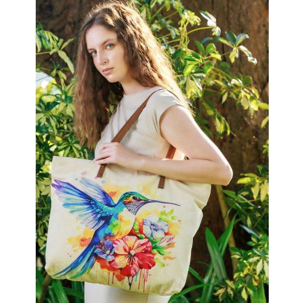 Cott N Curls Hummer Tote