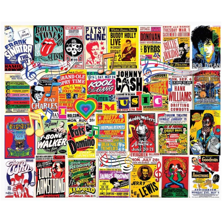I Love Music (1000 Piece)