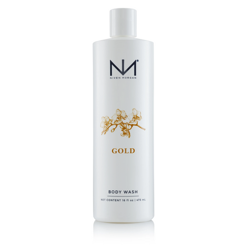 Niven Morgan Gold Body Wash 16 oz