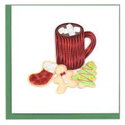 Christmas Cookies Quilling Card (HD682)