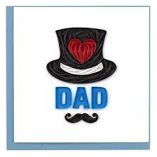 Gentleman Dad Quilling Card