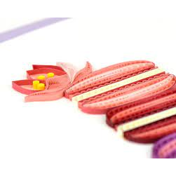 Valentine's Macaroons Quilling Card