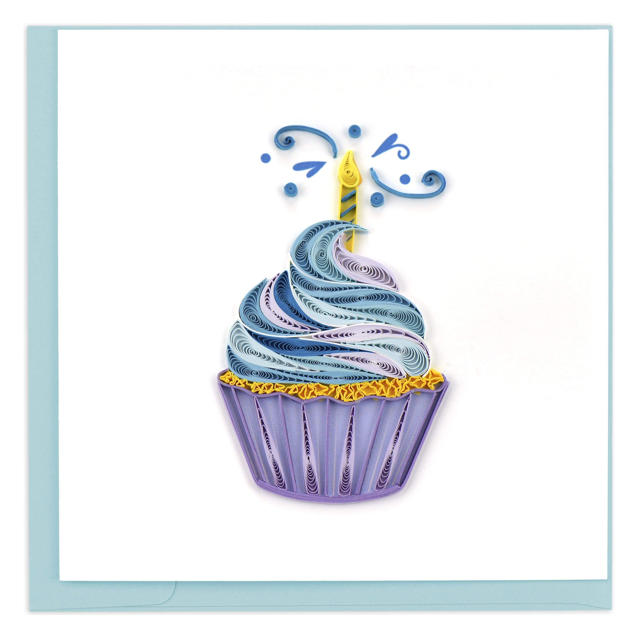Cupcake & Candle Quilling Card