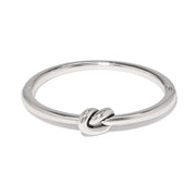 Brighton Interlok Single Knot Hinged Bangle (JF0317)