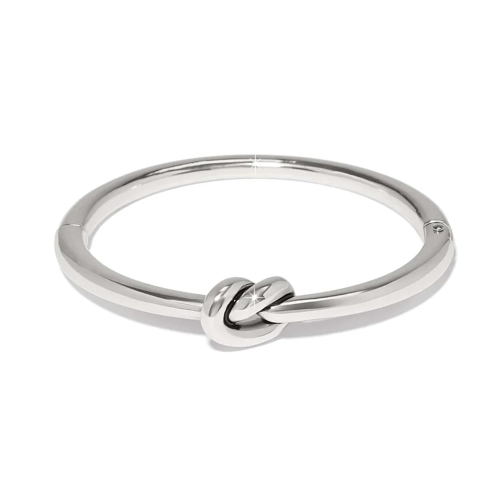 Brighton Interlok Single Knot Hinged Bangle (JF0317)