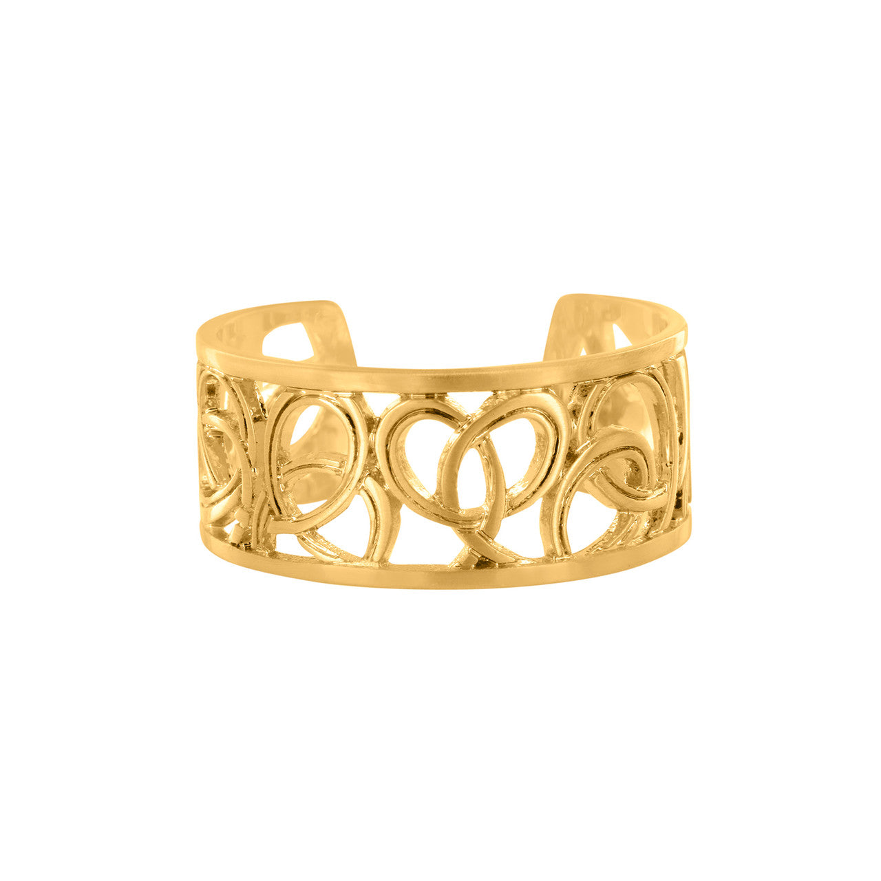 Brighton Christo Vienna Narrow Gold Ring (J62525)