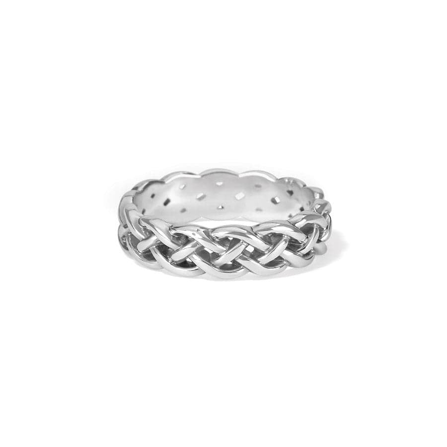 Brighton Interlok Braided Band Ring (J63000)