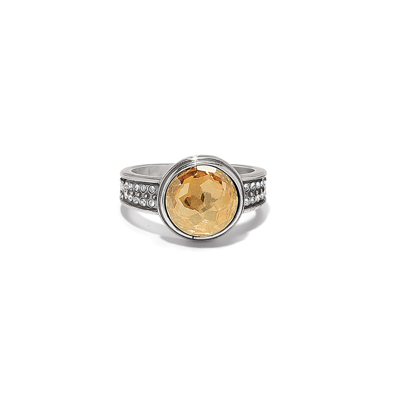 Brighton Meridian Aurora Golden Shadow Ring (SLV)