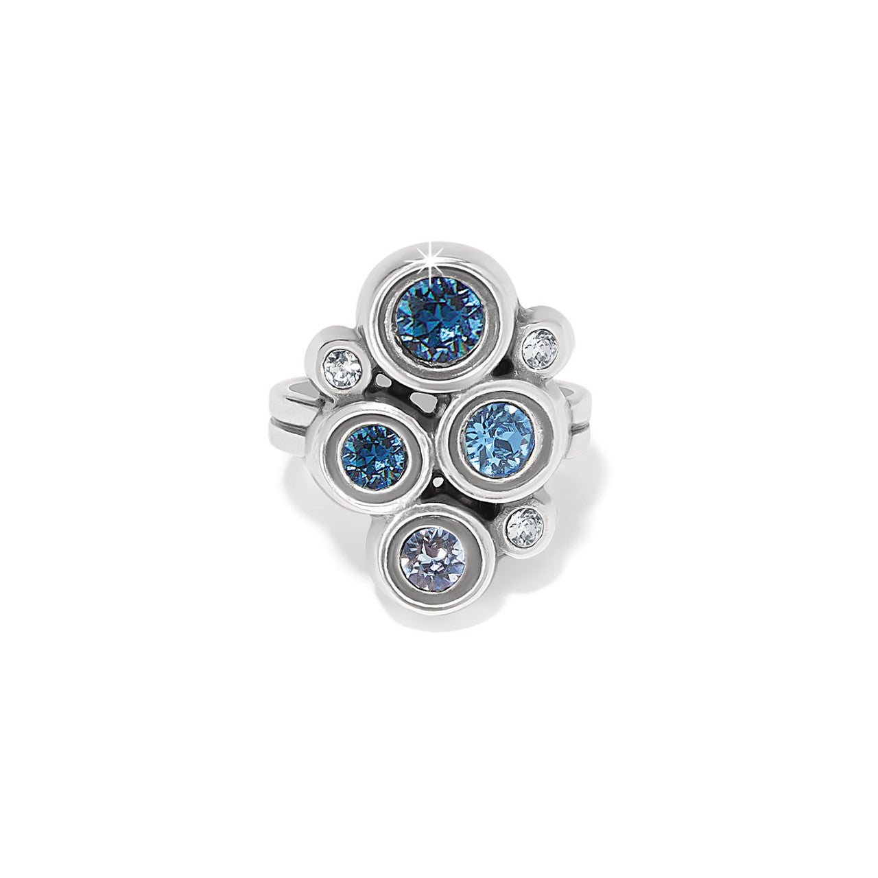 Brighton Constella Blue Cluster Ring