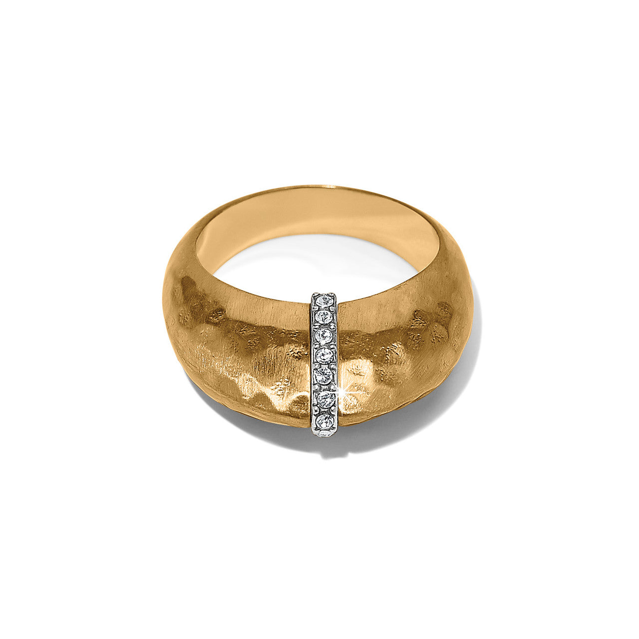 Brighton Meridian Geo Domed Gold Ring