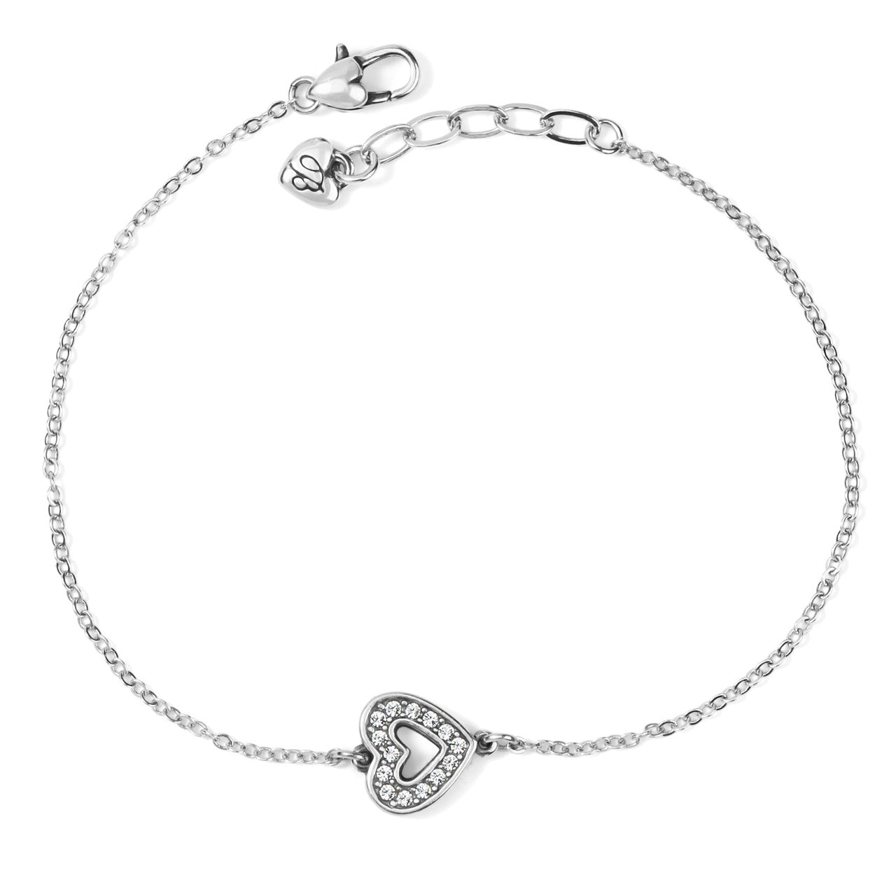 Brighton Inner Shine Love Anklet (J71781) SLV