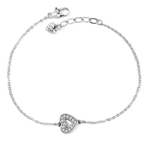 Brighton Inner Shine Love Anklet (J71781) SLV