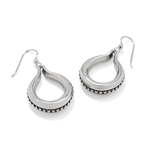 Brighton Pretty Tough Arch French Wire Earrings (SLV)