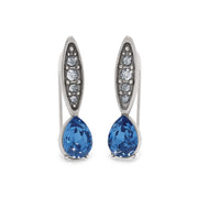 Brighton Mystery of Love Blue French Wire Earrings