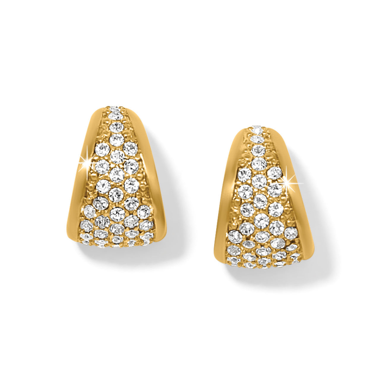 Brighton Meridian Small Crystal Hoop Earrings