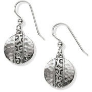 Brighton Mingle Disc French Wire Earrings (SLV)