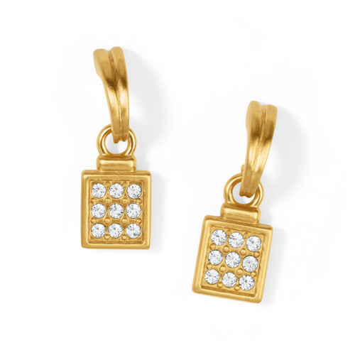 Brighton Meridian Zenith Gold Mini Post Drop Earrings (JA8565)