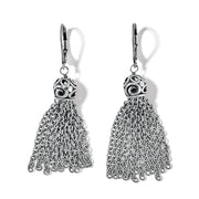 Brighton Contempo Desert Sky Tassel Earrings (JA9278) SLV