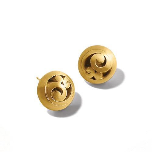 Brighton Contempo Gold Post Earrings (JA9908)