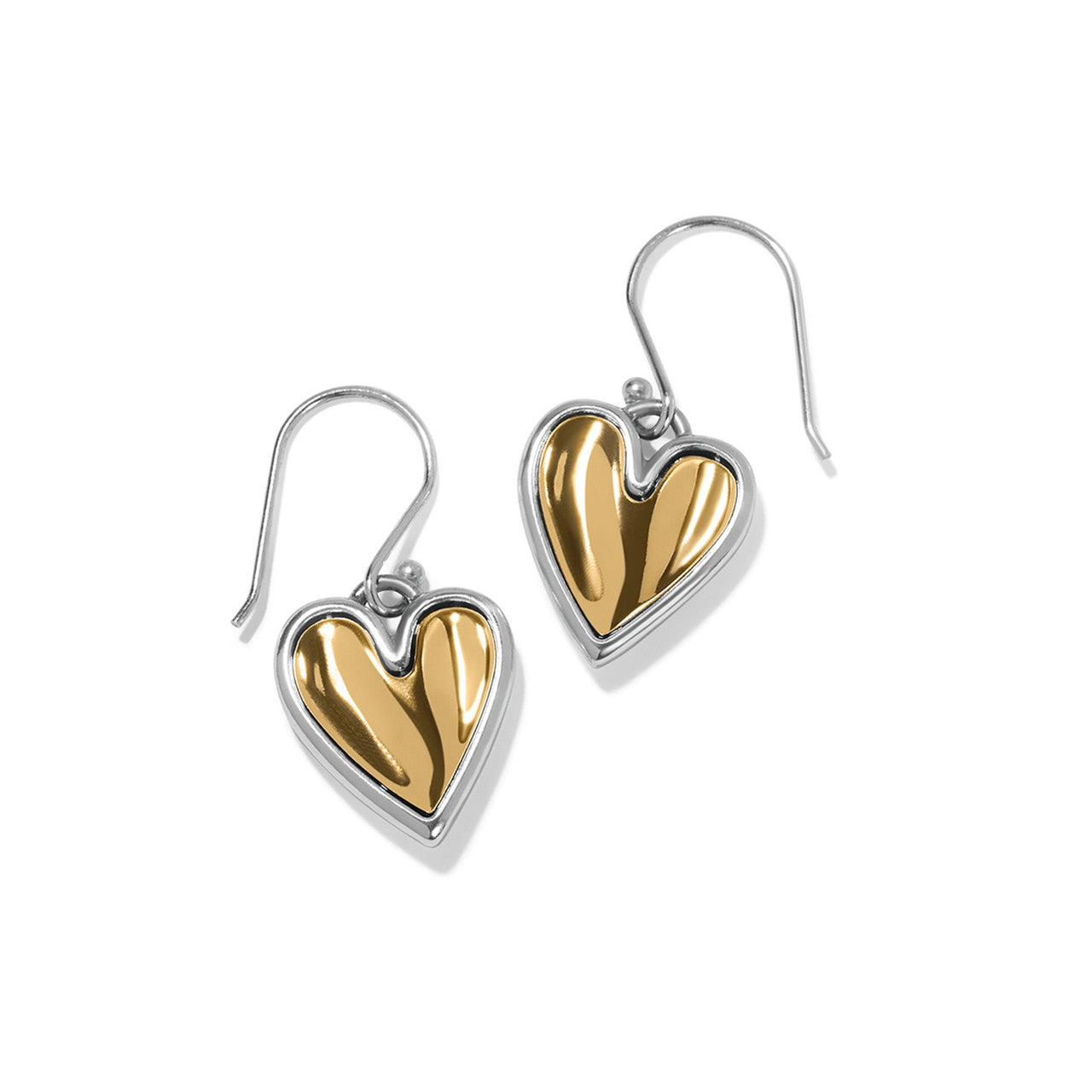 Brighton Cascade Reversible Heart French Wire Earrings (JA9943)