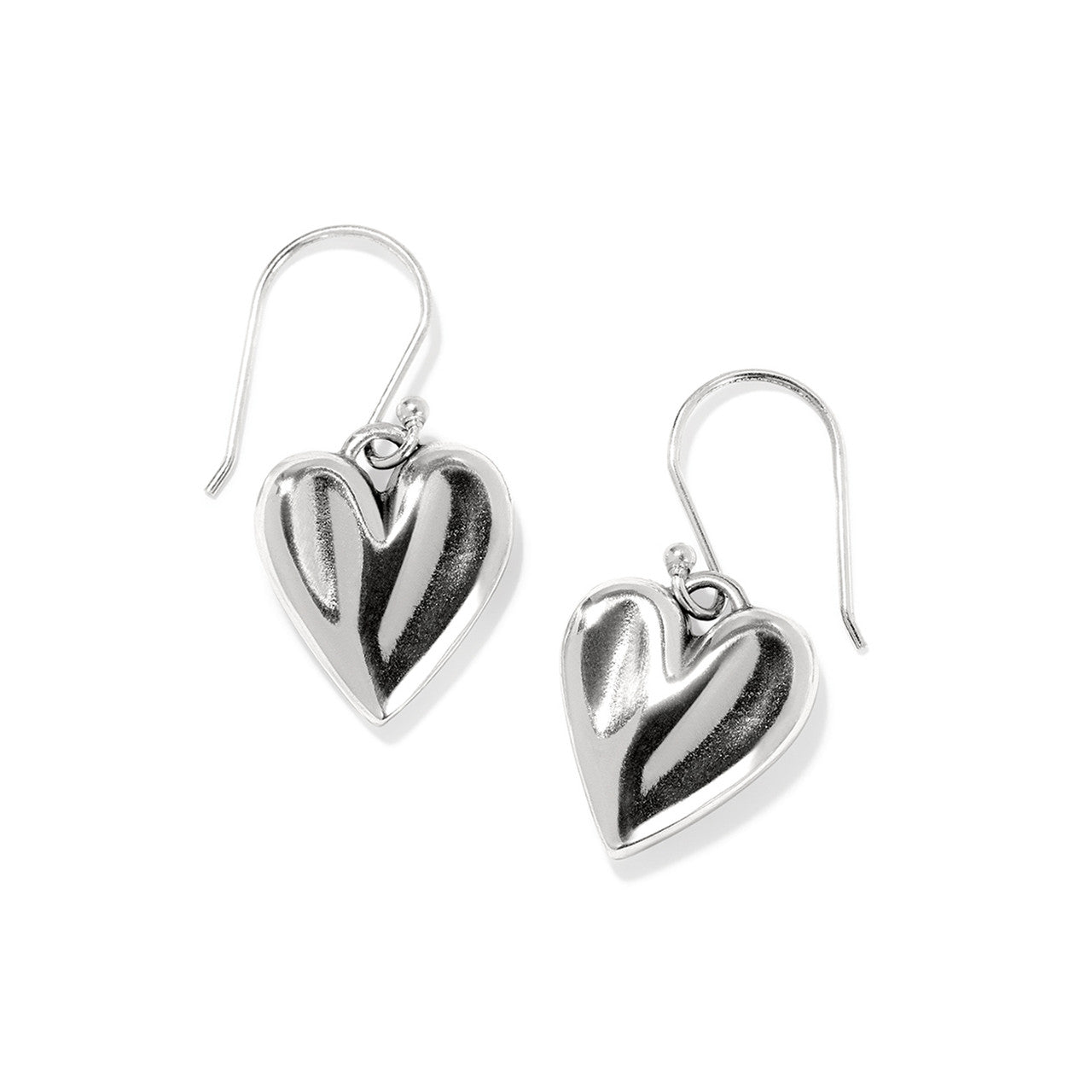 Brighton Cascade Reversible Heart French Wire Earrings (JA9943)