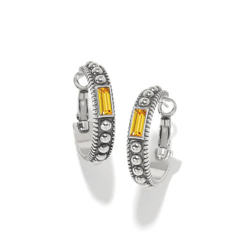 Brighton Pretty Tough Gem Hoop Earrings (JA998C)