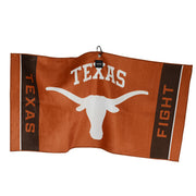 Texas Longhorn Jardine 20" X 40" Microfiber Golf Towel ( BT2040-PB) (Burnt Orange )