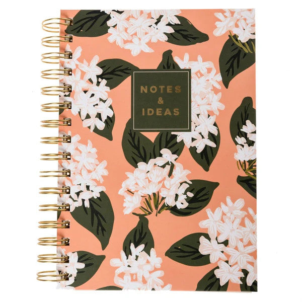 Graphique de France Jasmine Flowers Hardbound Journal