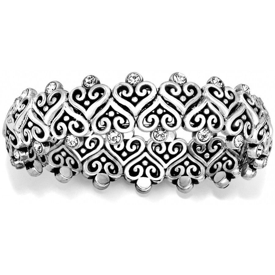 Brighton Alcazar Heart Stretch Bracelet (JB5012)