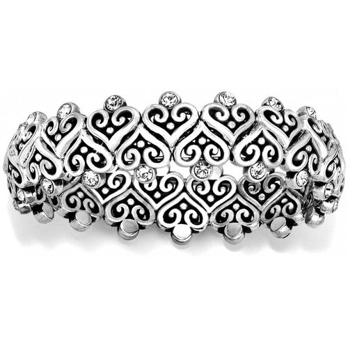 Brighton Alcazar Heart Stretch Bracelet (JB5012)