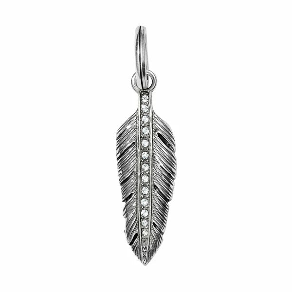 Brighton Plume Silver Amulet (JC4321)