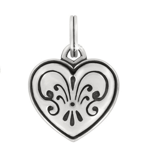 Brighton One Heart Love Etched Charm