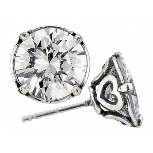 Brighton Brilliance 10mm Post earrings (SLV)