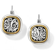 Brighton Spin Master Two-Tone Lever Back Earrings