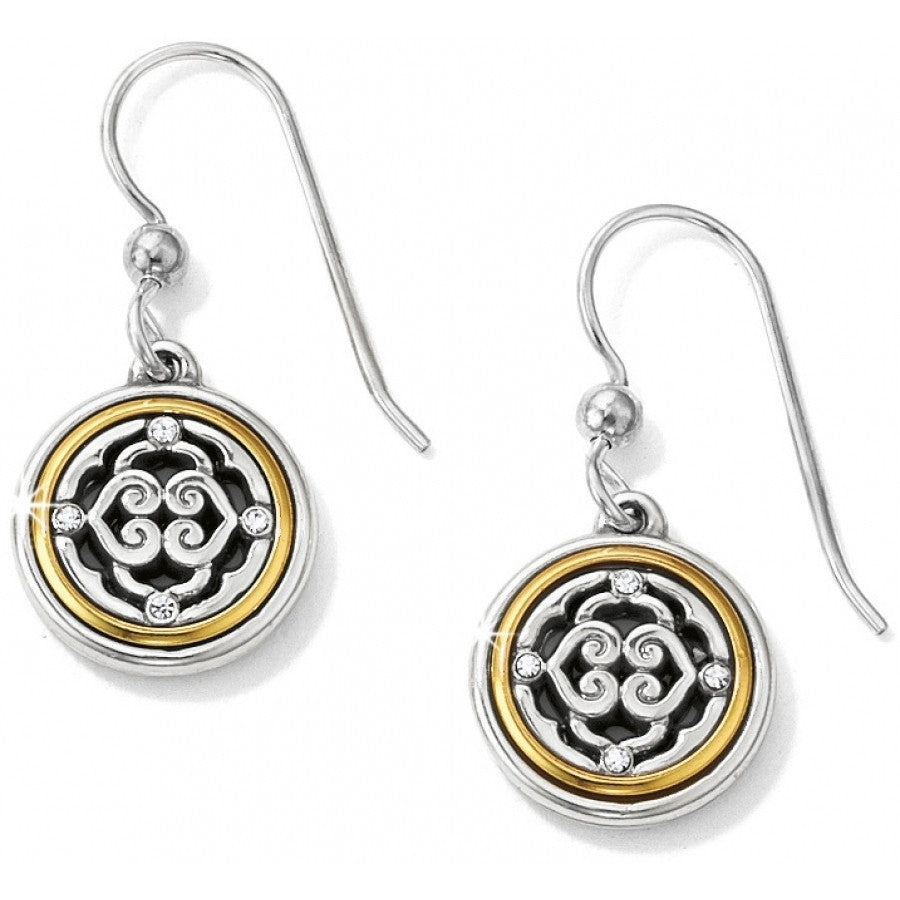 Brighton Intrigue French Wire Earrings (JE8732) SLV/GLD