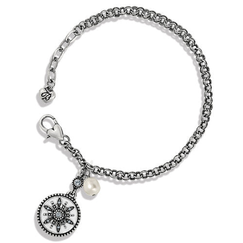 Brighton Neve Bracelet (JF0021) SLV/WHT