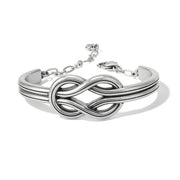 Brighton Interlok Harmony Bar Silver Bracelet