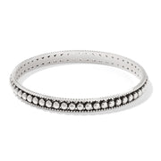 Brighton Pretty Tough Pierced Slim Bangle (JF0103)(Silver)