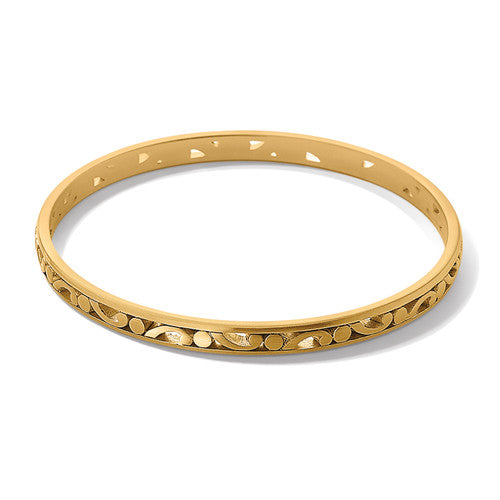 Brighton Contempo Gold Slim Bangle Bracelet (JF0113) GLD