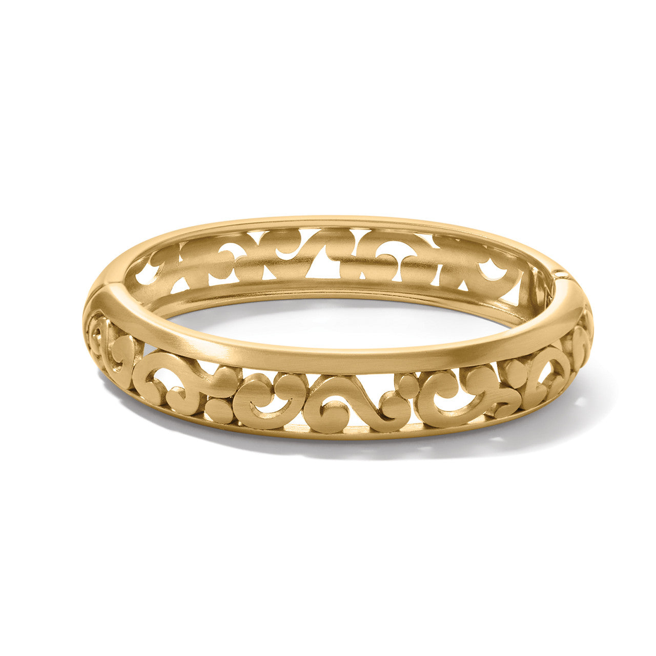 Brighton Contempo Medium Hinged Bangle (JF0114) GLD