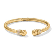 Brighton Meridian Gold Open Hinged Bangle (JF0123)